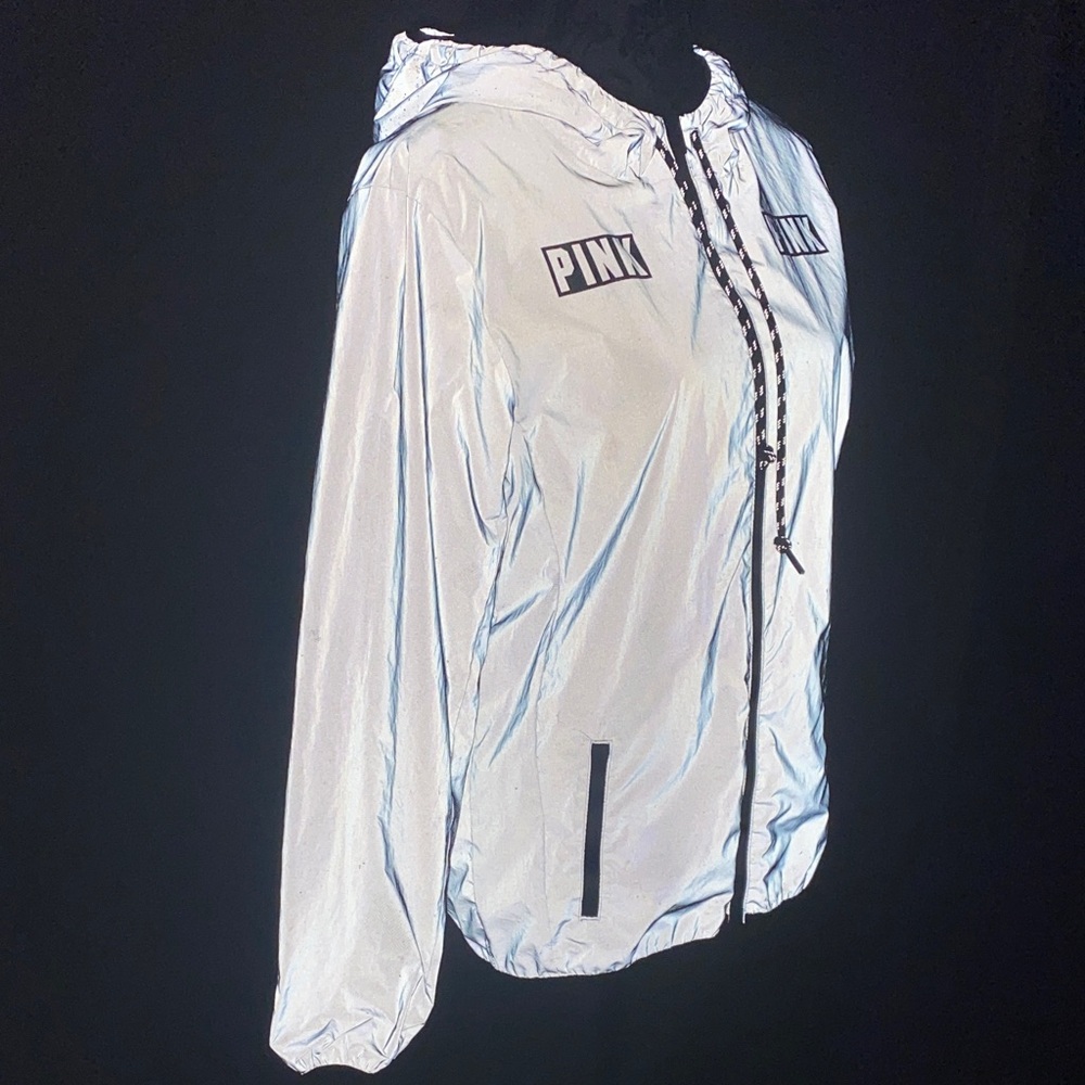 PINK Victoria's Secret Limited Edition Release 002 Reflective Jacket Size XS / S - Picture 3 of 16
